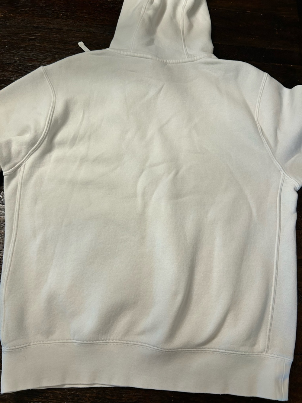 Nike Sportswear Club Fleece Pullover Hoodie Bundle Set - Burgundy & White - Picture 9 of 14